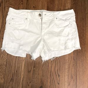 American eagle, womens jean shorts, size 16